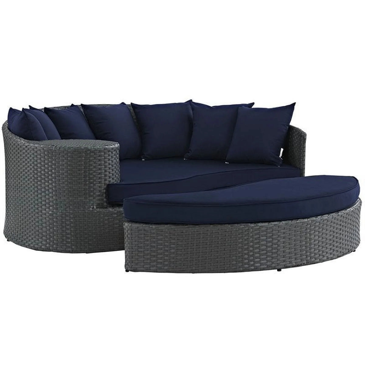 Canvas Navy Patio Daybed N9798