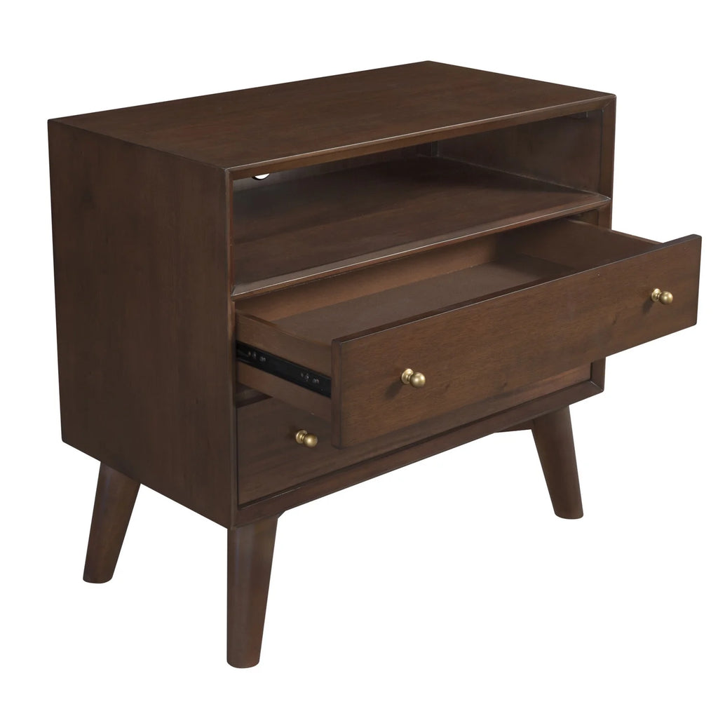 Walnut Nightstand B325337