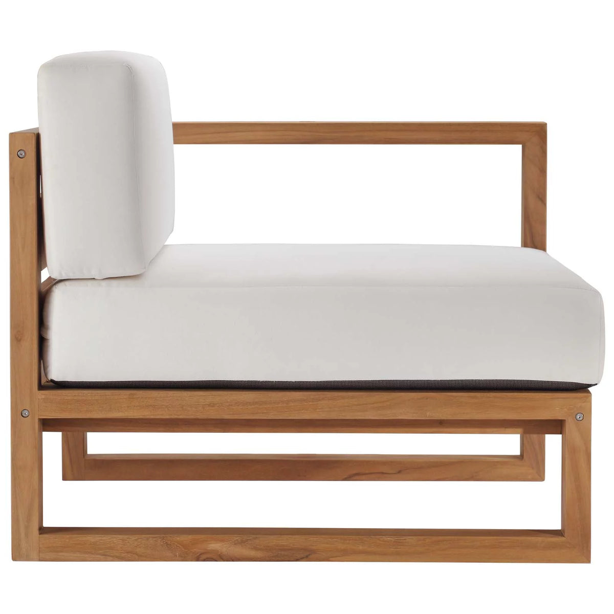 Teak Wood 3-Piece Sectional Sofa Set B998