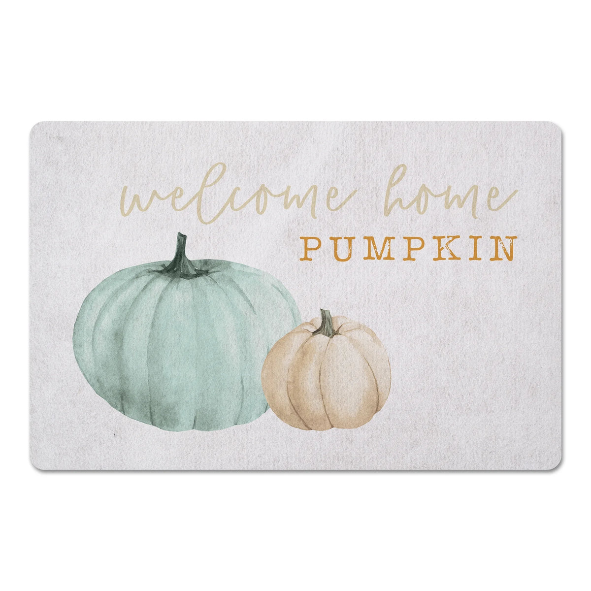 Welcome Home Pumpkin Floor Mat F826199