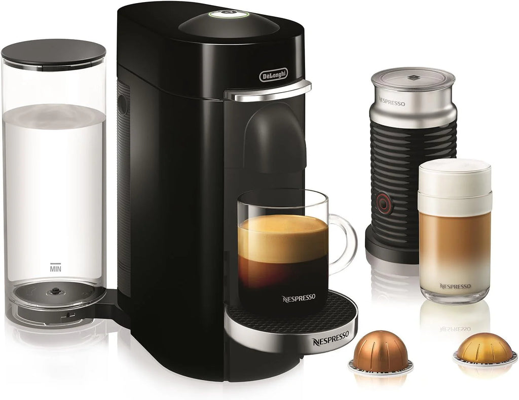 Black Coffee and Espresso Machine with Aeroccino A792