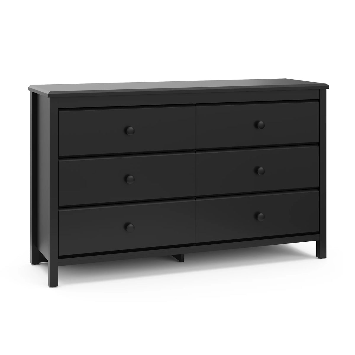 White 6 Drawer Kids Double Dresser Y82780