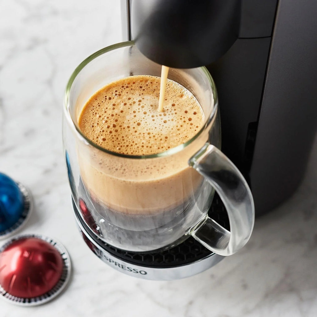 Black Coffee and Espresso Machine with Aeroccino A792