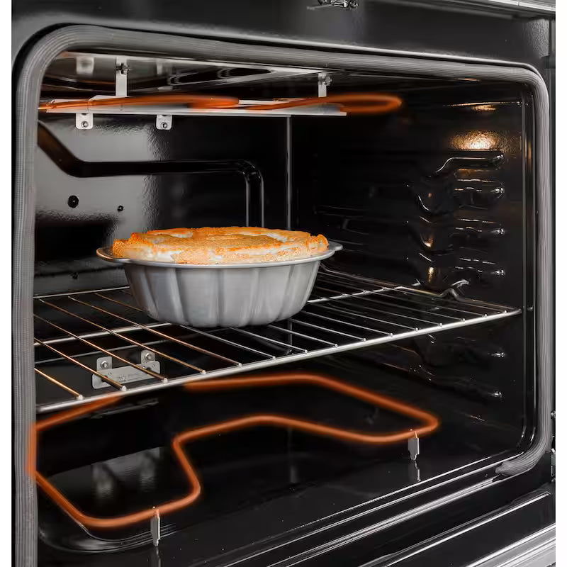 4 Element Free-Standing Electric Range in Stainless Steel R9255