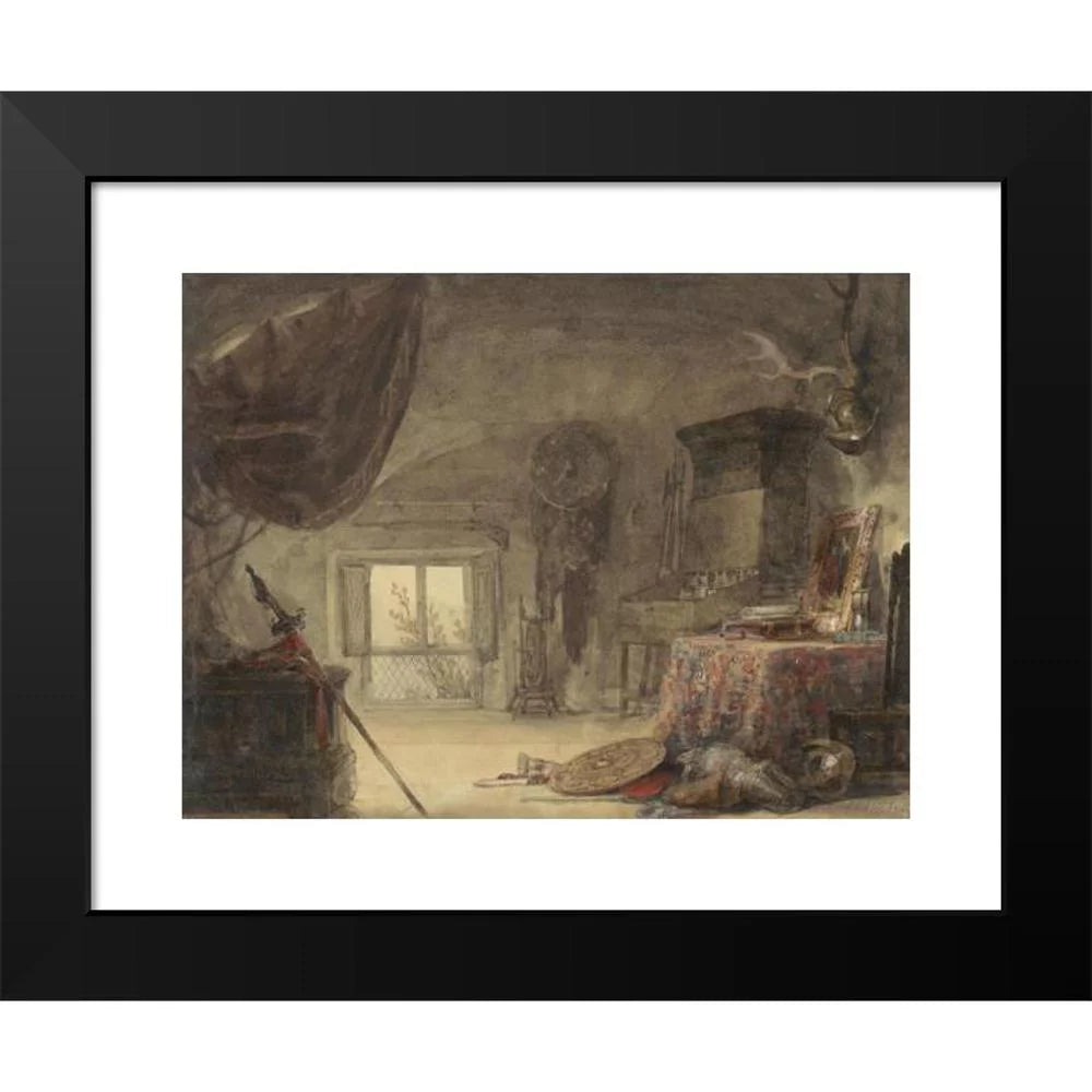 Black Modern Framed Art Print G74048