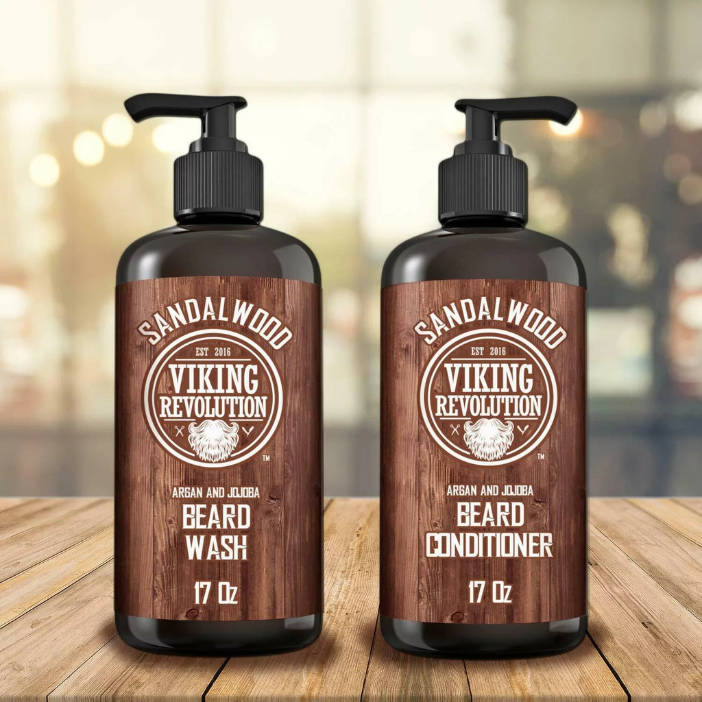 Beard Wash & Conditioner Sandalwood 34 Oz T8153