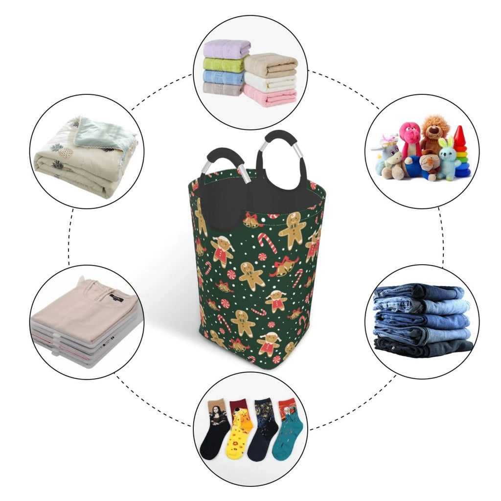 Collapsible Laundry Basket Hamper J8019