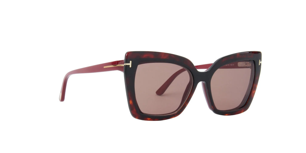 Red Eyeglasses with 2 Clips F691735