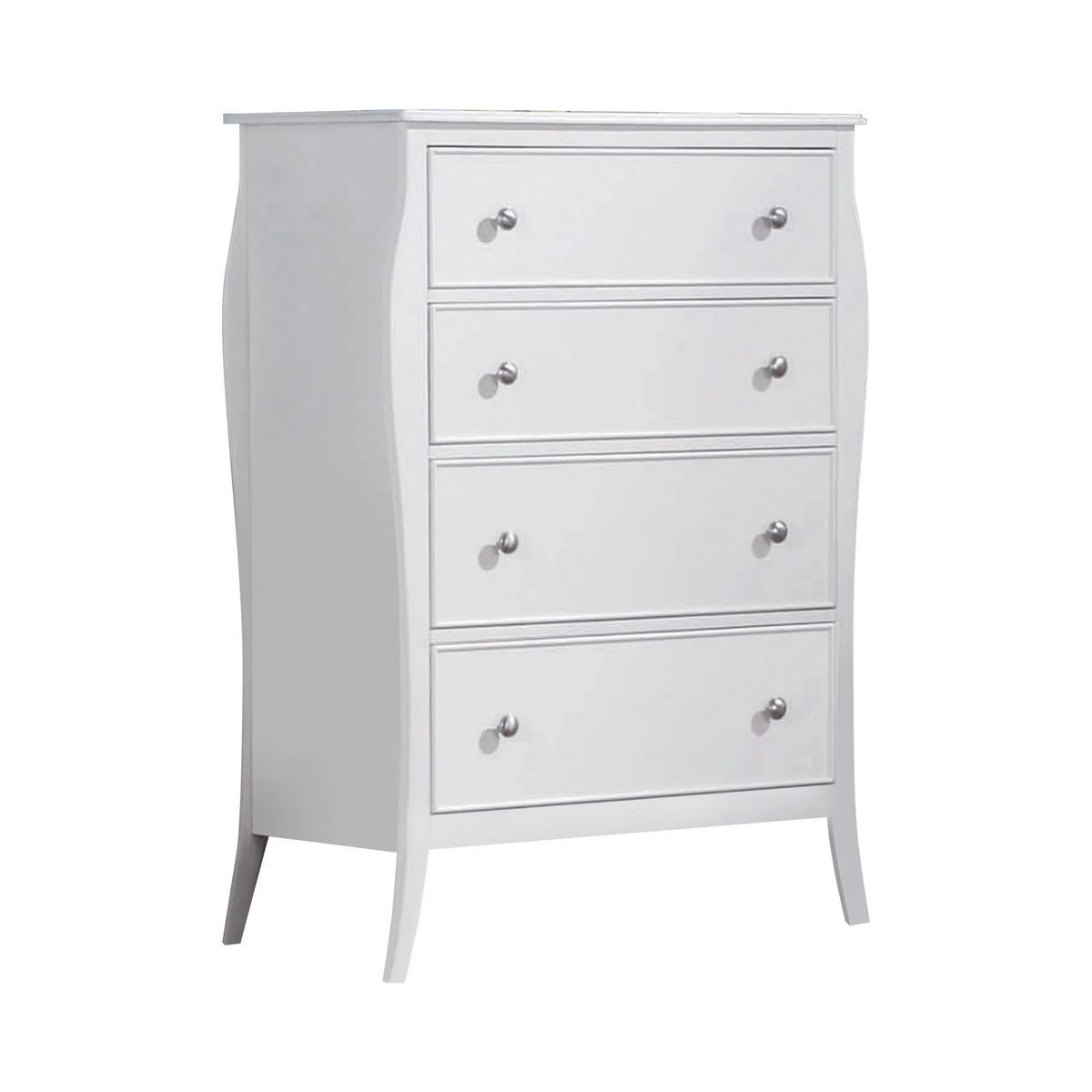 4-drawer Chest Cream White C5114