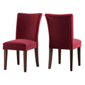 Red Dining Chair Set of 2 E3610