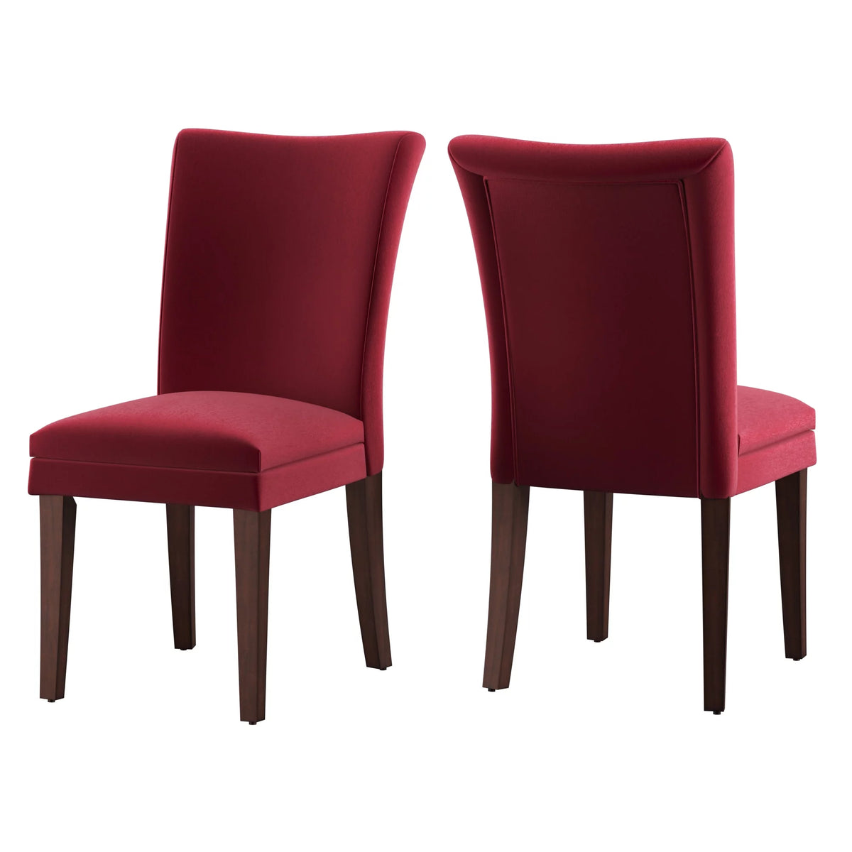 Red Dining Chair Set of 2 E3610