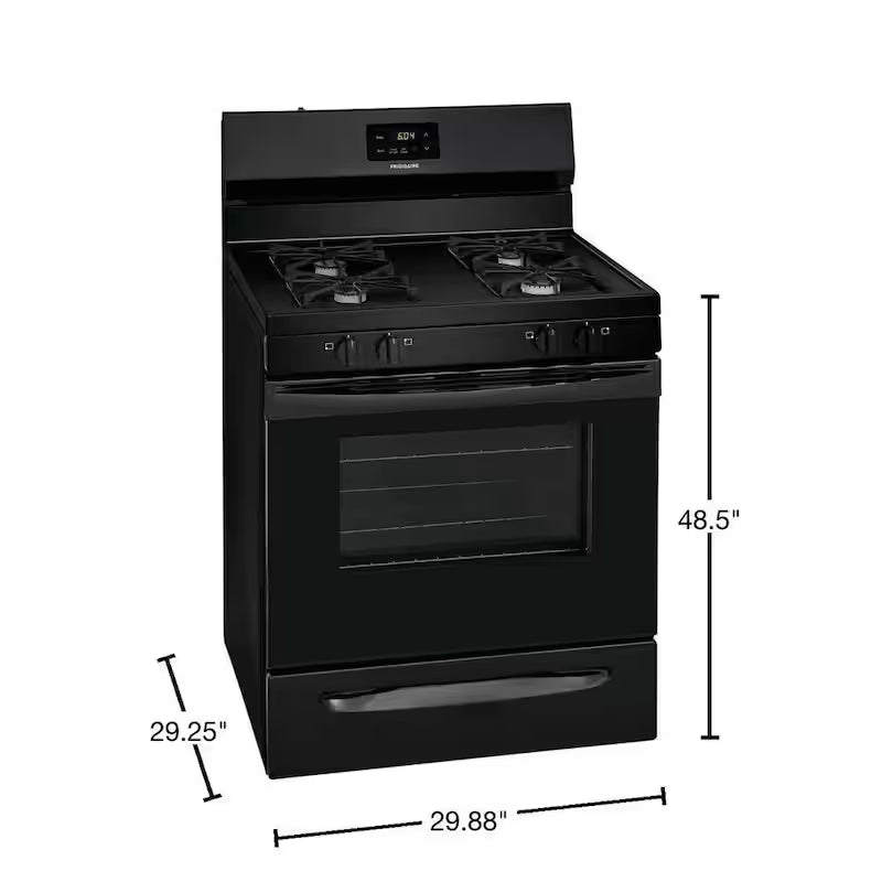 5 cu. ft. Gas Range with Manual Clean in Black H27751