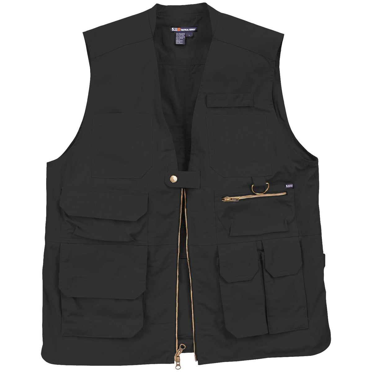 Tactical Vest - Black - Large D551