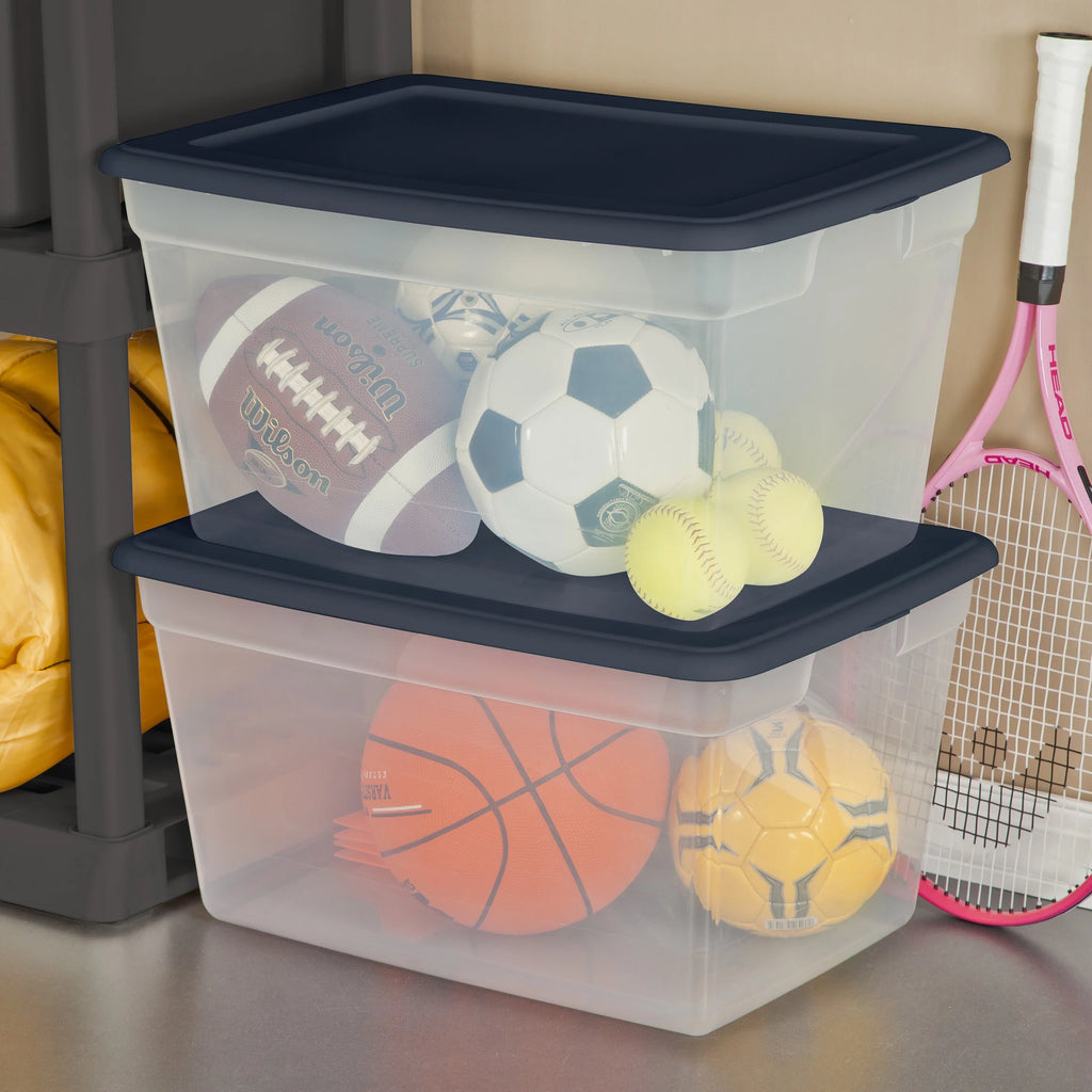 58 Qt Storage Box Set of 8 L38806