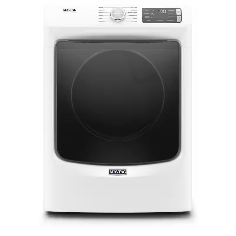White 7.3 cu. ft. Electric Vented Dryer with Steam L8130