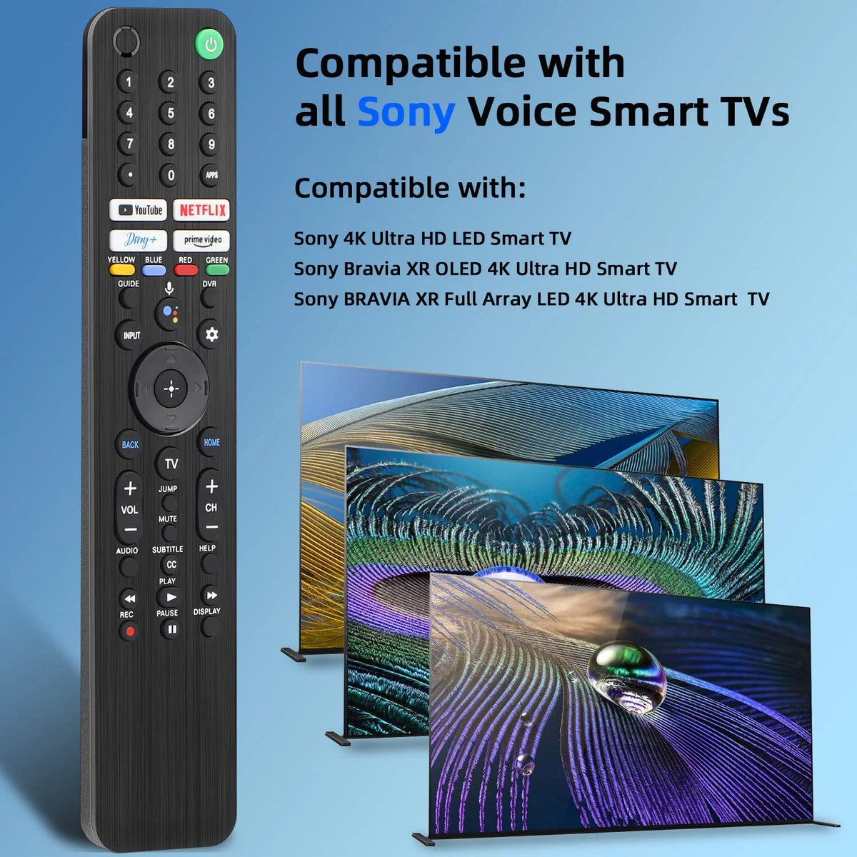 Voice Remote Control for Sony TV N528163