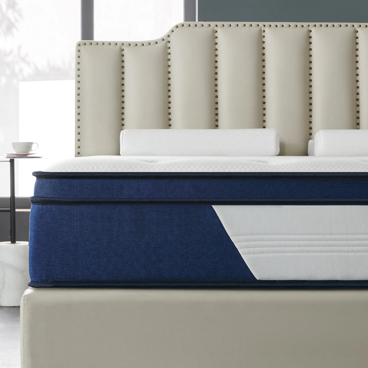 Full Size 12 Innerspring Hybrid Pocket Spring Mattress D5687