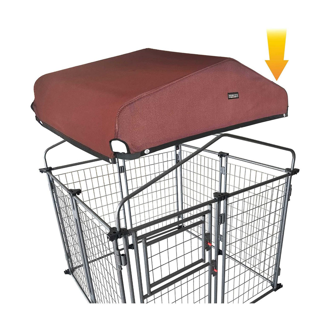 Dog Kennel Cover Top Replacement 4x4 C1782
