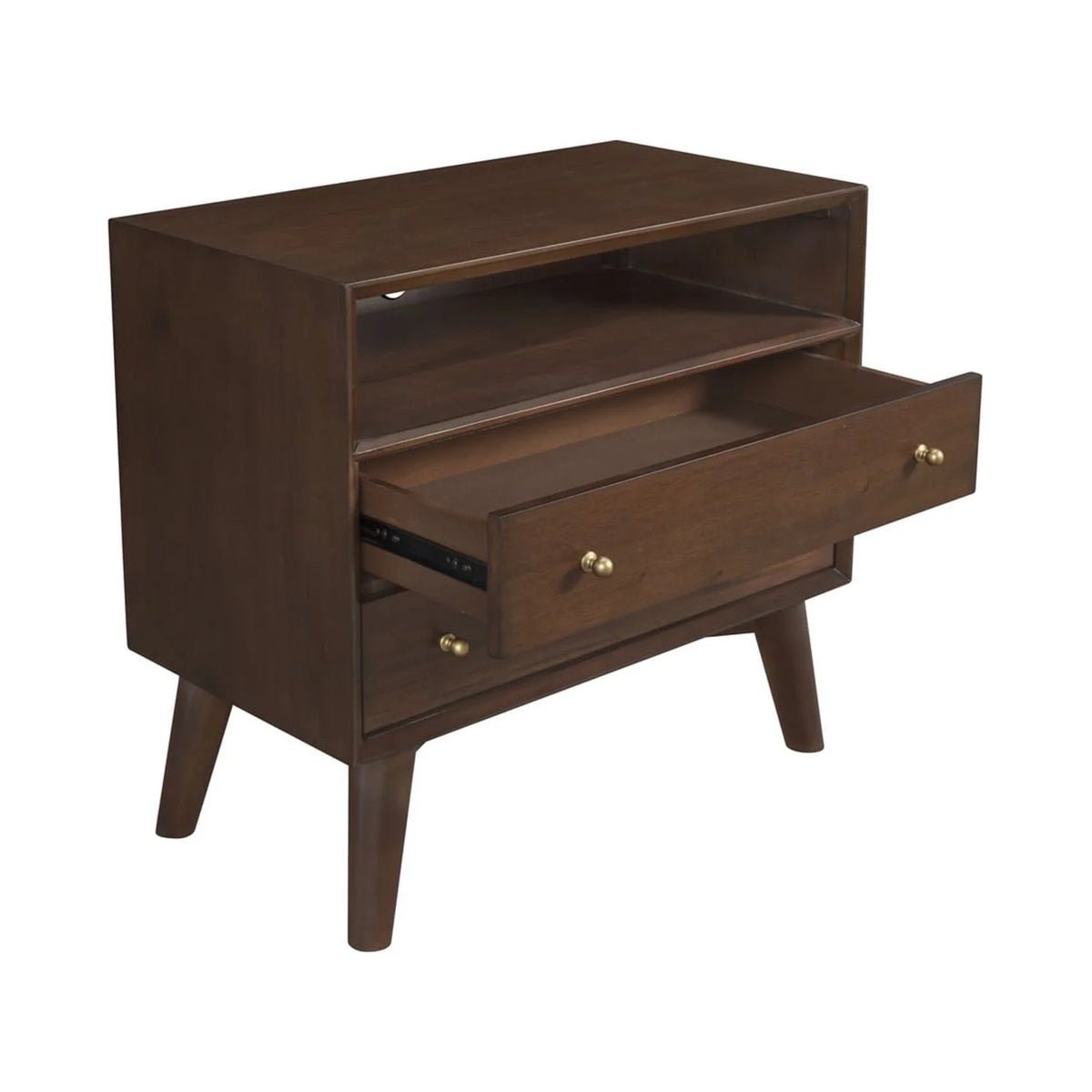 Walnut Nightstand B325337