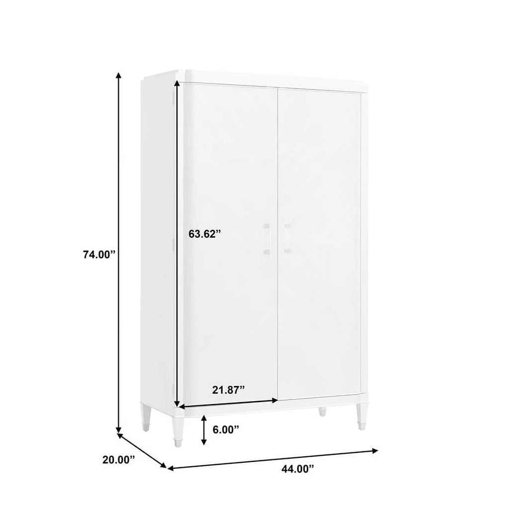 Solid Wood Storage Armoire Cabinet R2104
