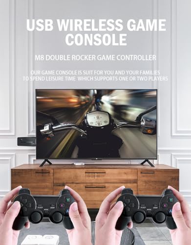 Wireless Double Handle Plug and Play Video Game Console C144874