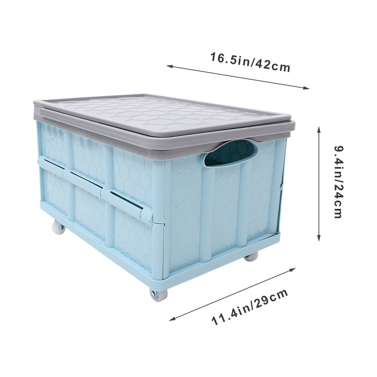 60 Gallon Blue Storage Container Q3667