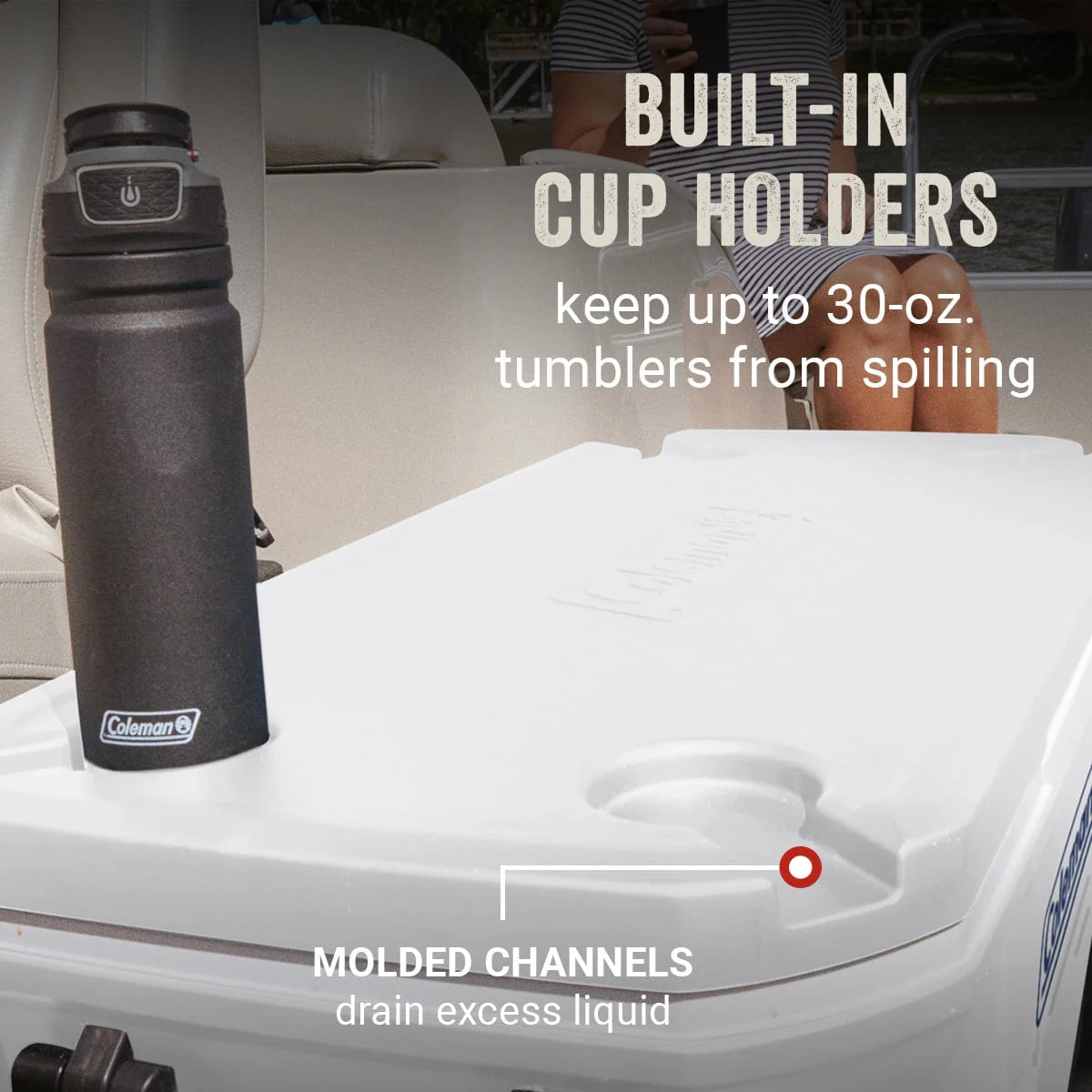 100 Quart Wheeled Cooler K1403
