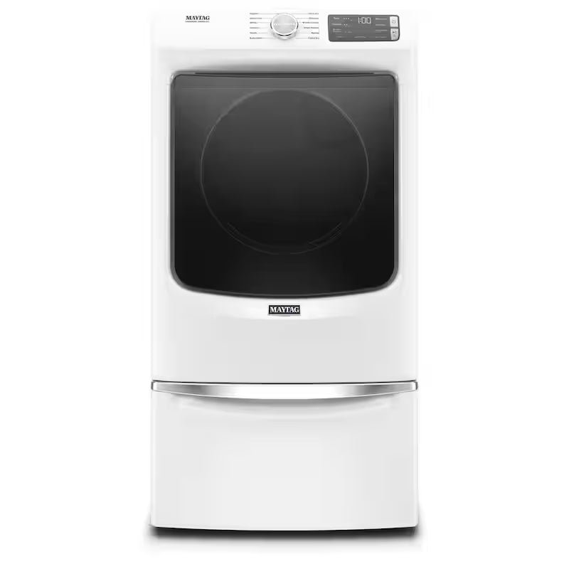 White 7.3 cu. ft. Electric Vented Dryer with Steam L8130