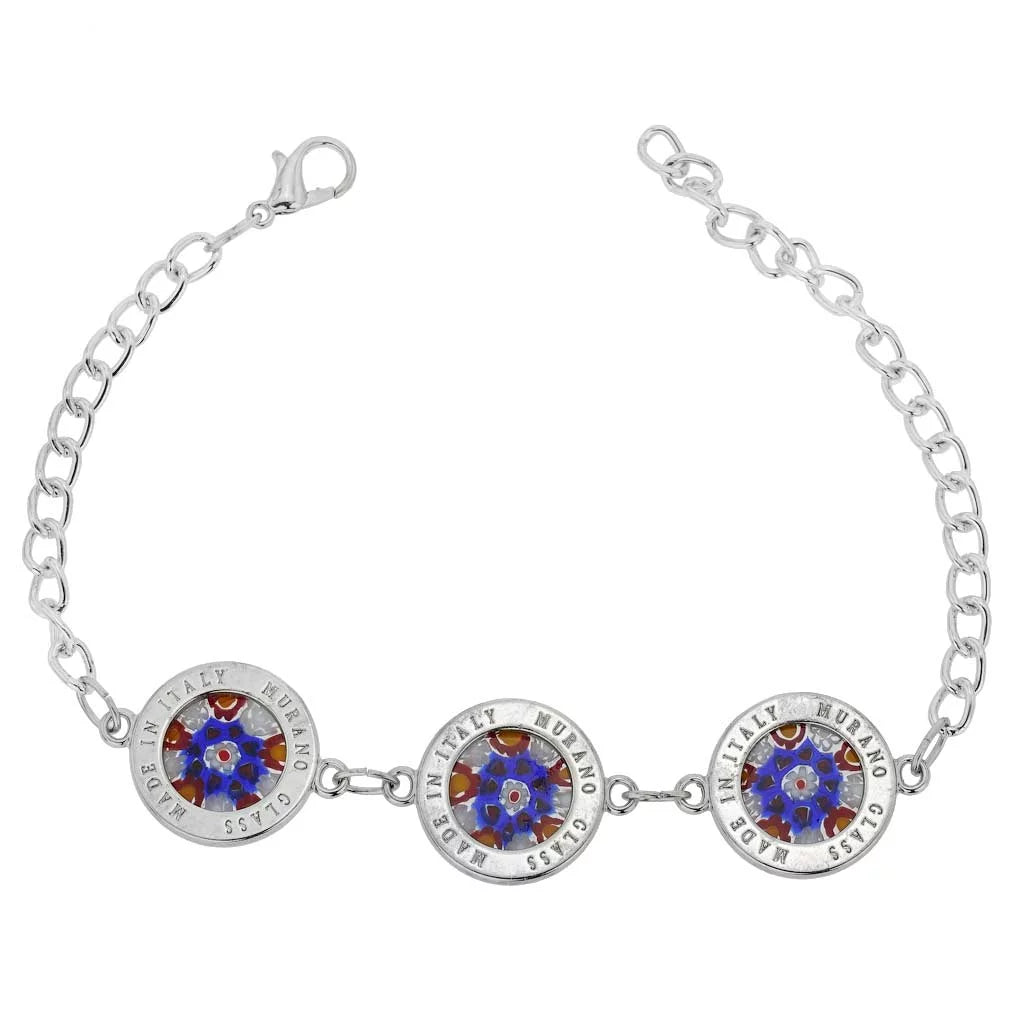 Murano Glass Millefiori Bracelet R55872