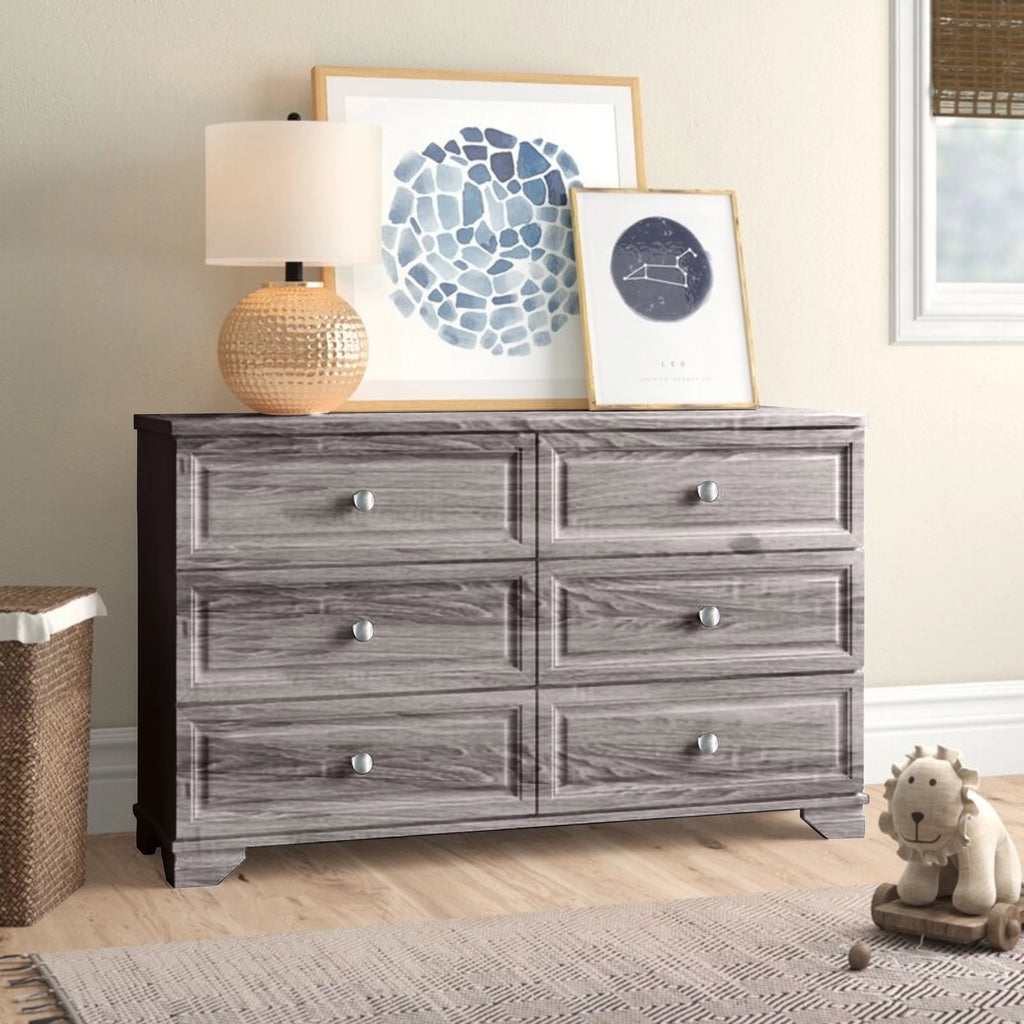 6 Drawer Double Dresser I45571