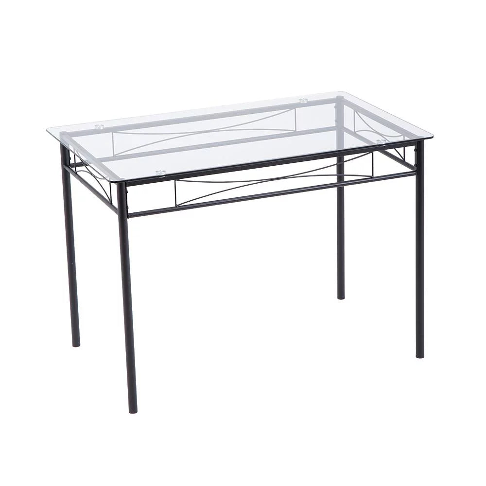5 PC Glass Top Dining Set with 4 Chairs R737144