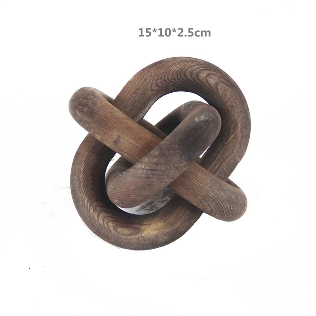 3 Link Wooden Chain Decor Y52530