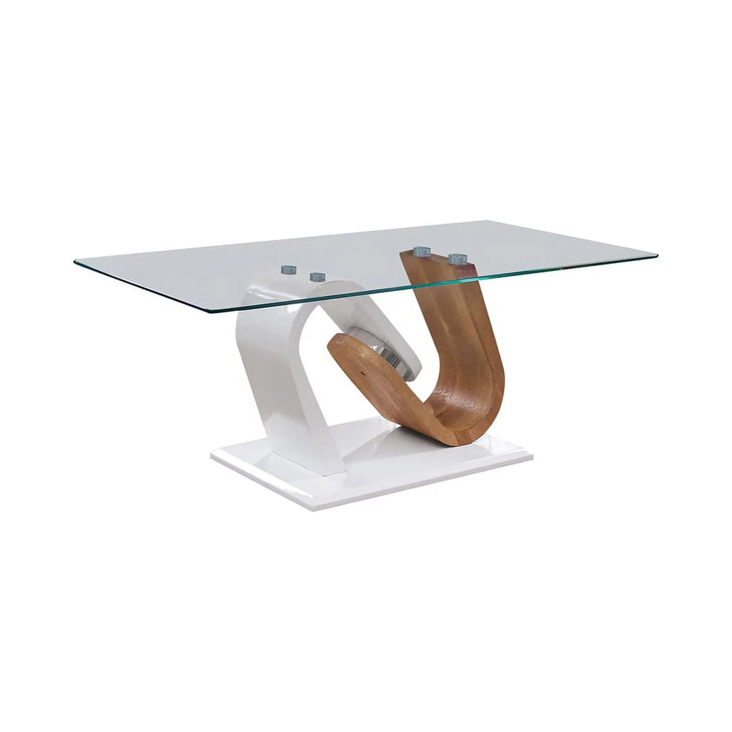 White 3-Piece Wood Coffee Table Set M439512