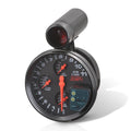5" Black Face 4-in-1 Tachometer Gauge with Oil Water Temperature Pressure I58014