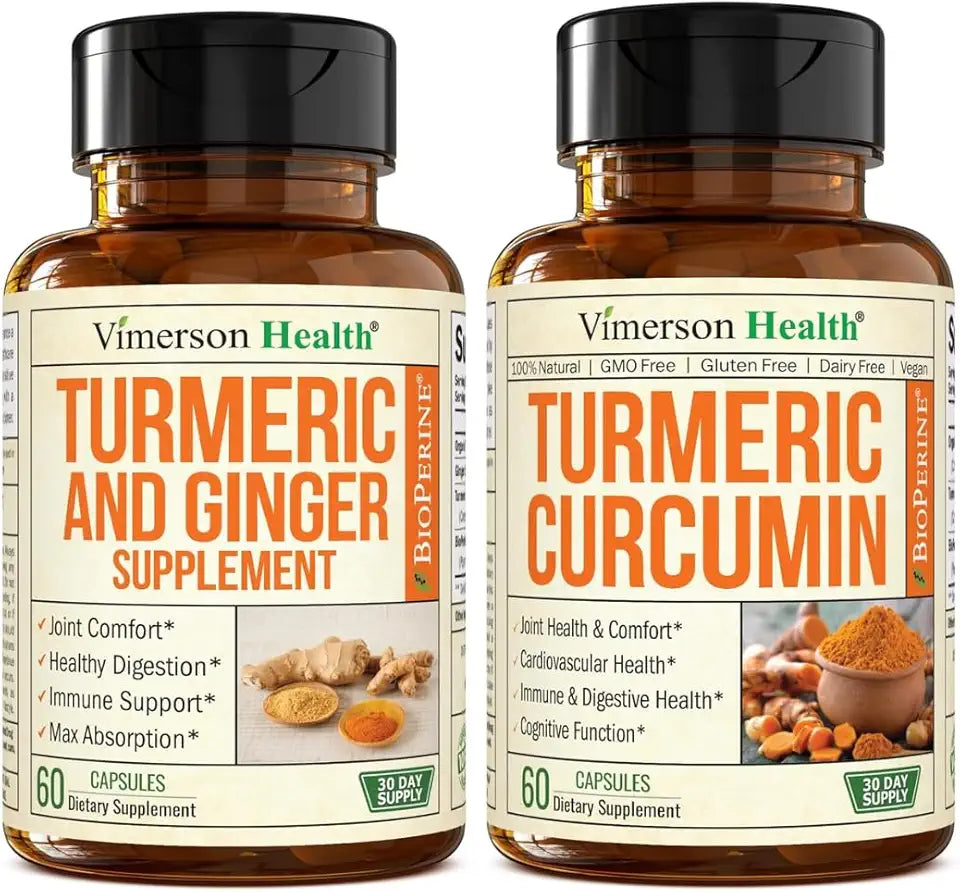 Turmeric Ginger & Turmeric Curcumin Bundle H86397