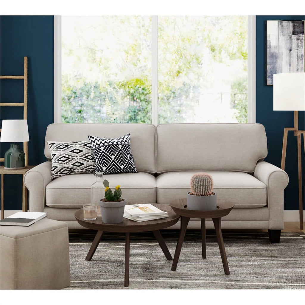 Light Gray Fabric Sofa F620