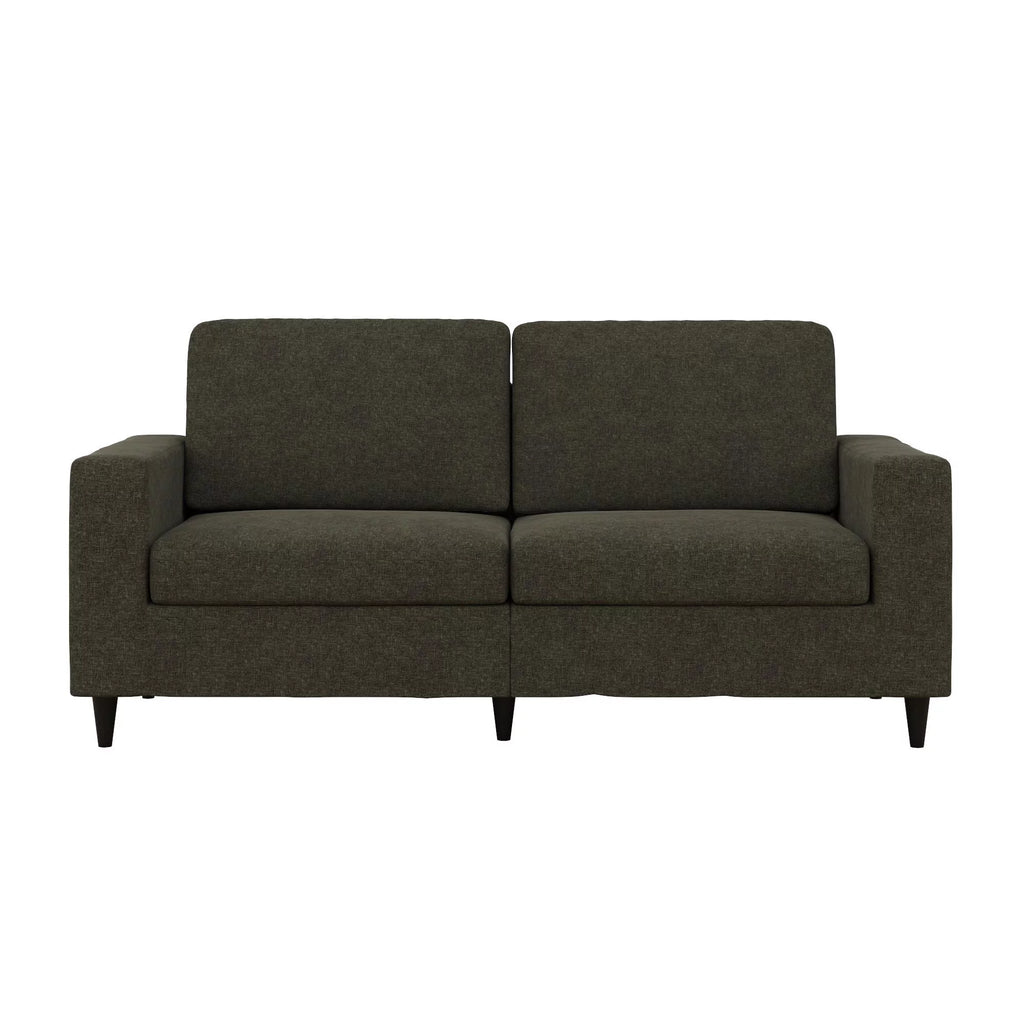 Gray Linen 3 Seater Sofa J664193