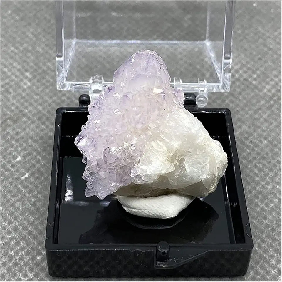 Amethyst Rough Stone Quartz Crystal Cluster 3.5cm J753511