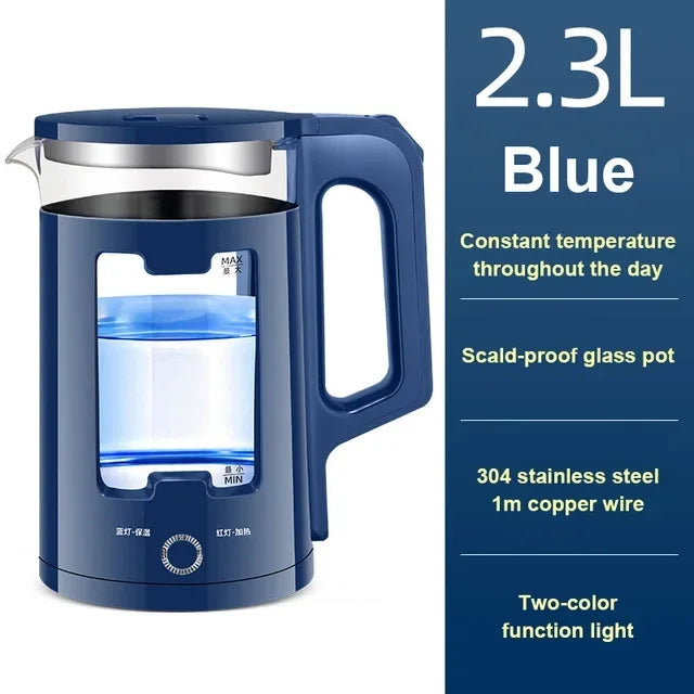 Glass Hot Water Boiling Teapot A501186
