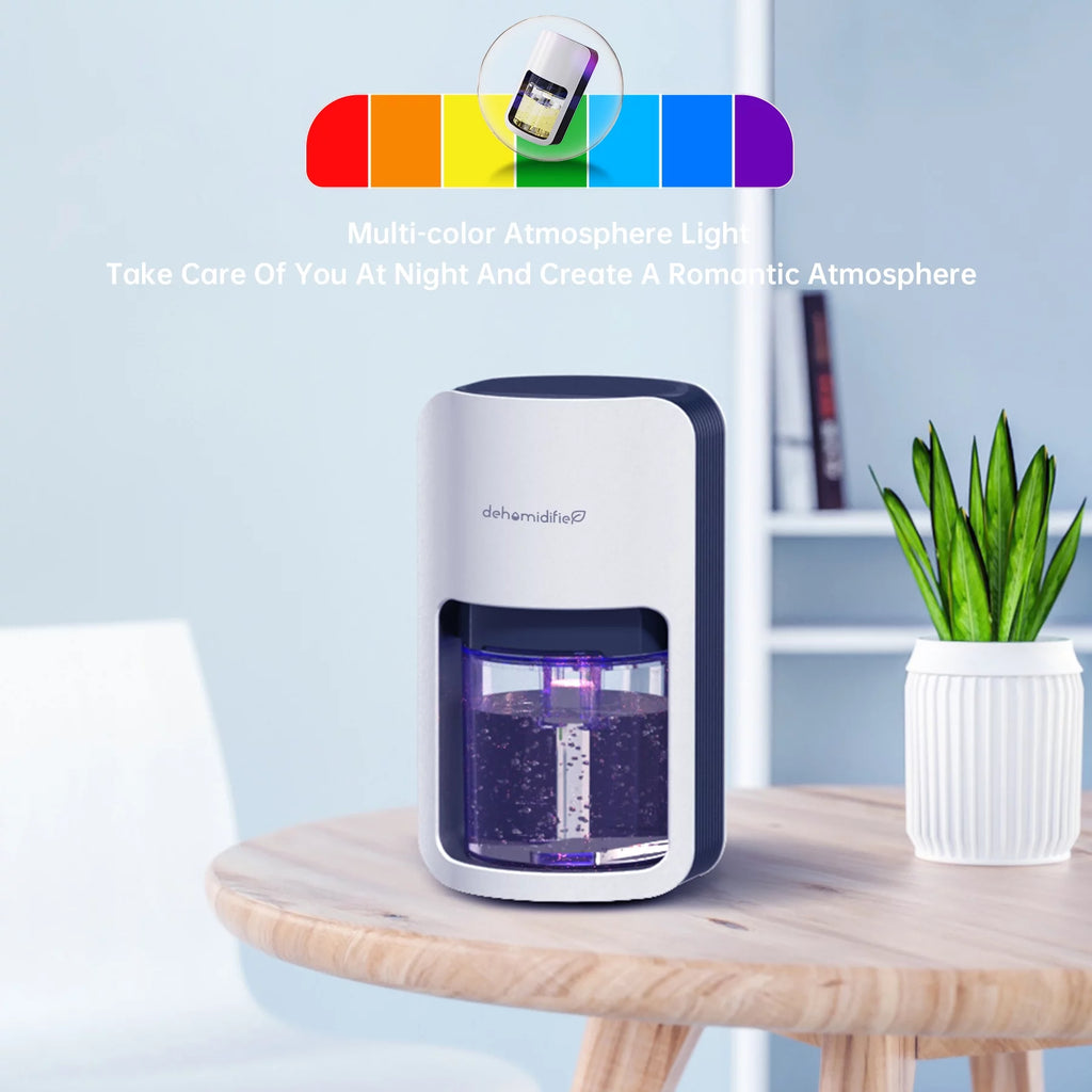 1200ml Ultra Quiet Dehumidifier with Automatic Defrosting E39385