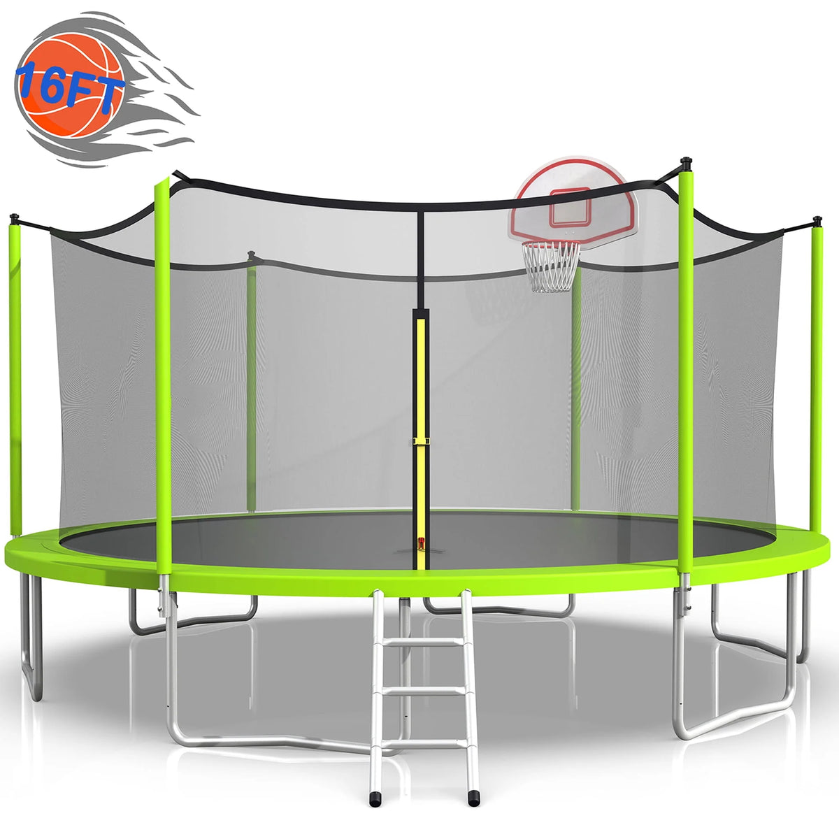 12FT Round Trampoline with Enclosure N905069