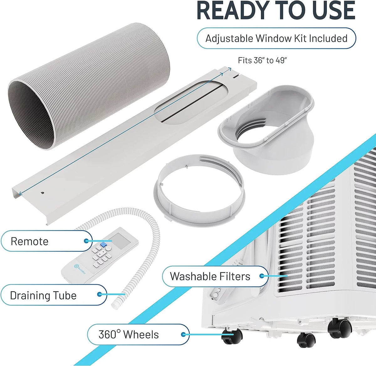 Portable Air Conditioner 10000 BTU P26497