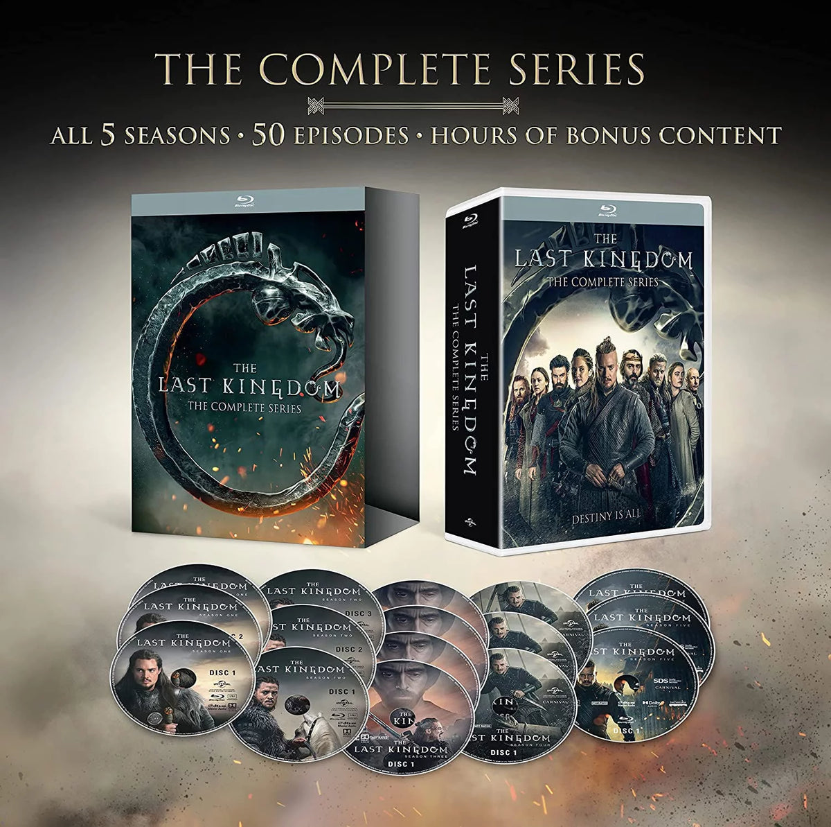 The Last Kingdom: The Complete Series (Blu-ray) W395079