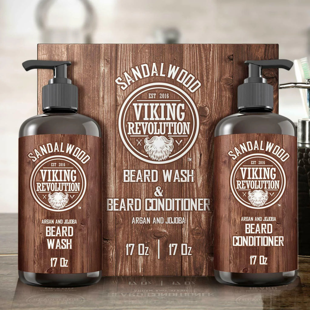 Beard Wash & Conditioner Sandalwood 34 Oz T8153