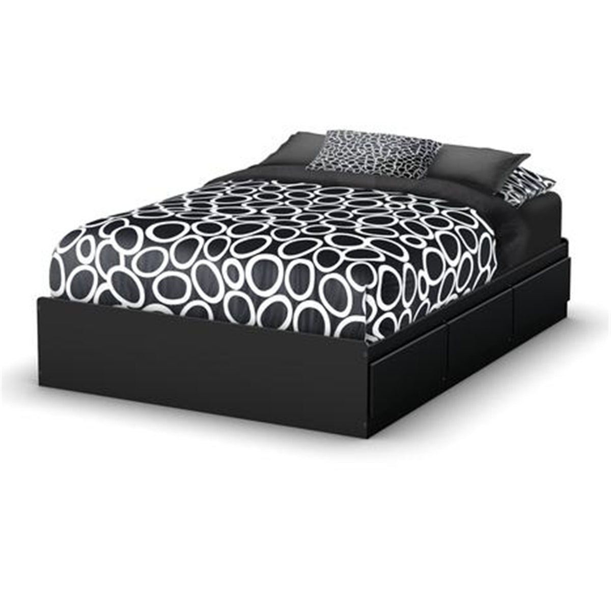 Full Mates Bed with 3 Drawers H5599