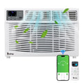12000BTU 115V White Window-Mounted Air Conditioner with Remote Control Z60707