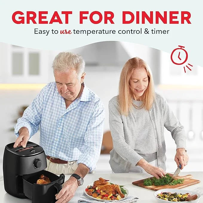 Black 2.6 Qt Electric Air Fryer C678541
