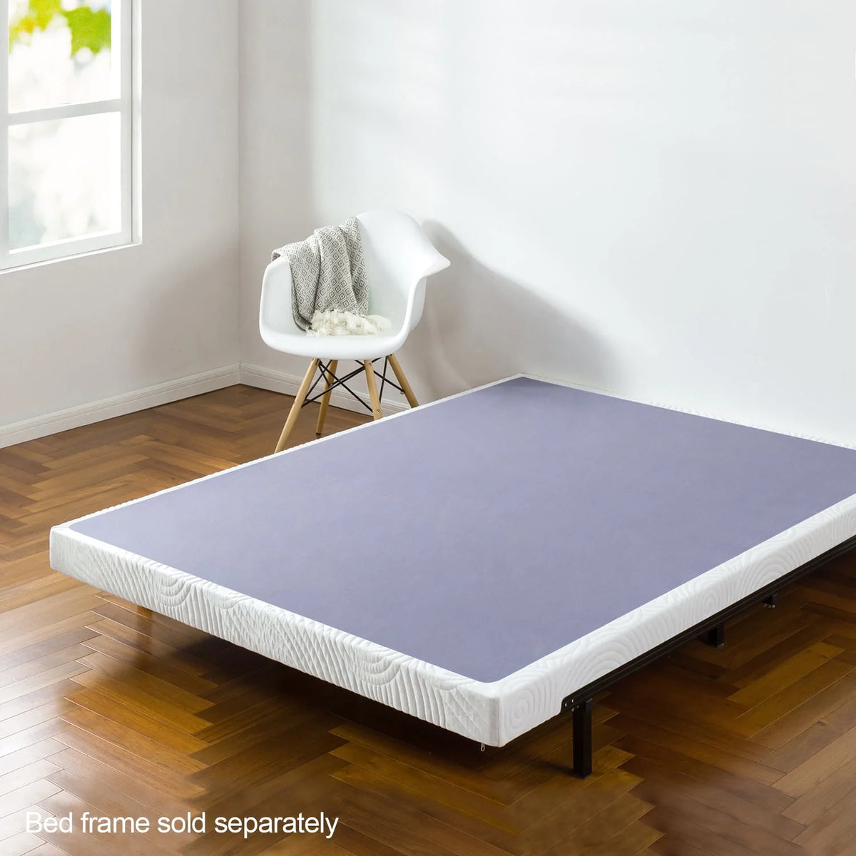 King Metal Box Spring with Wood Slats I5306