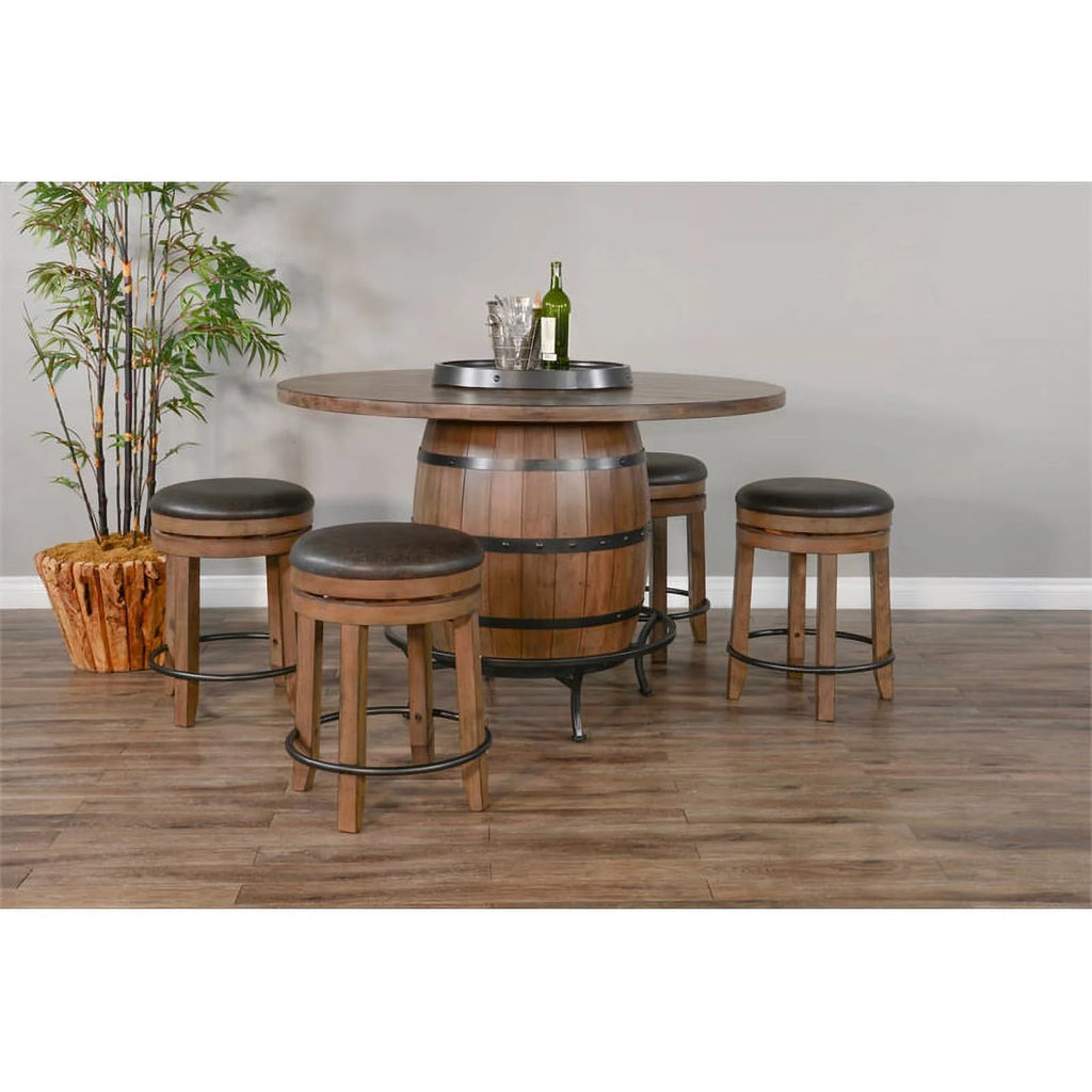 Round Barrel Pub Table Q786357