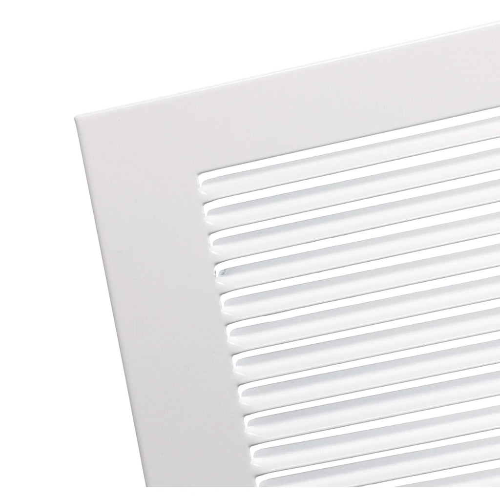 Imperial White Steel Rectangular Baseboard Return Grille G2239